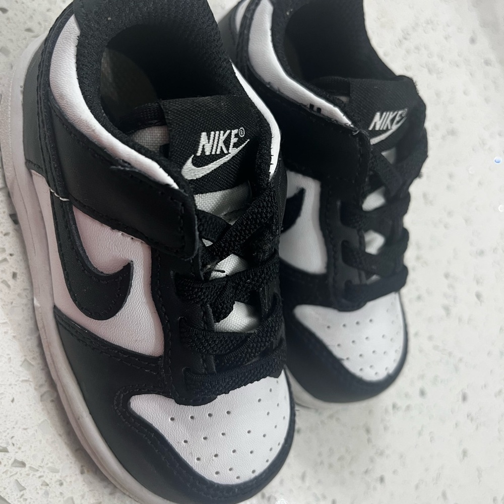 Nike Kids Black and White Sneakers
